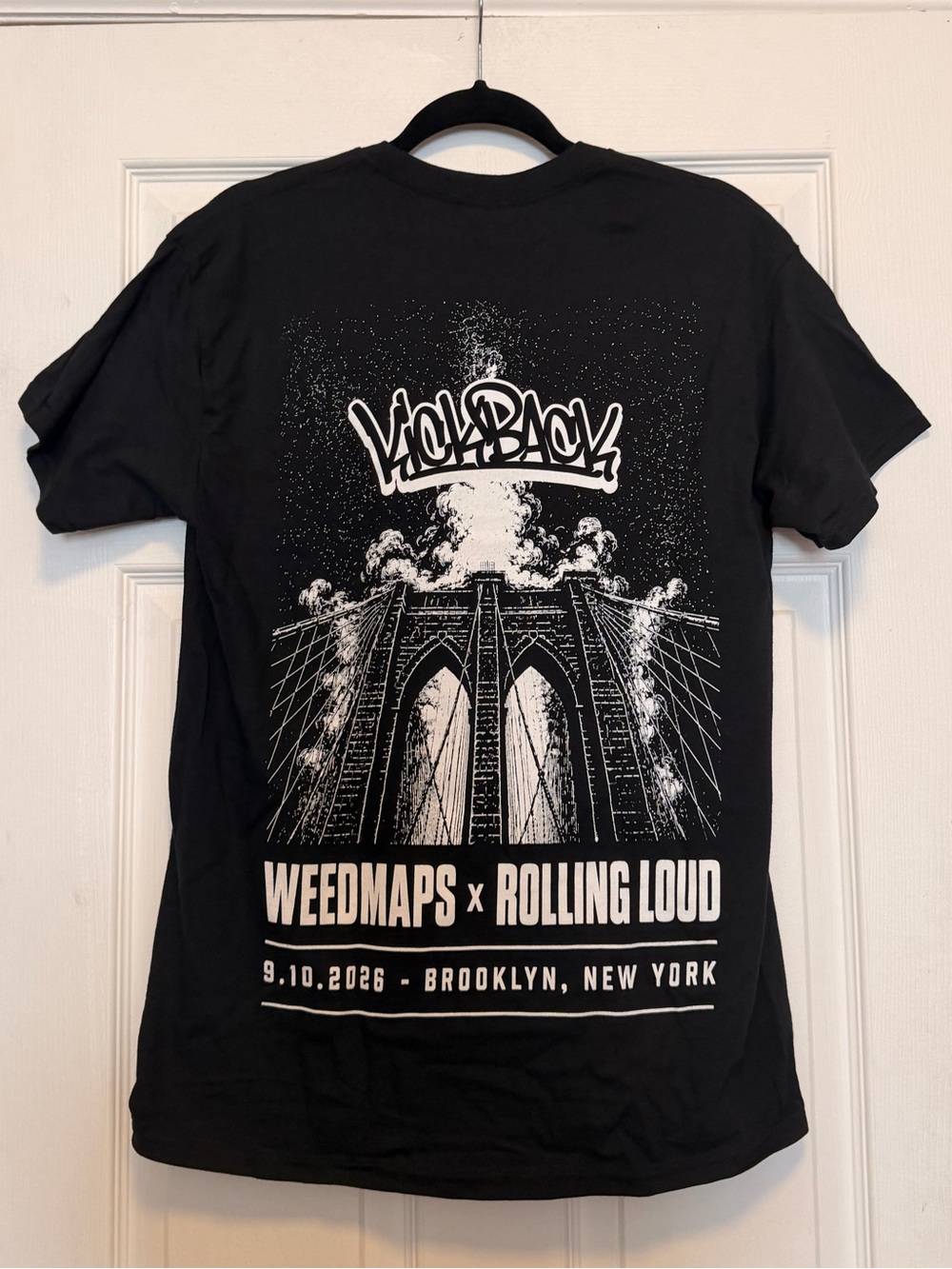 [NWOT] Weedmaps x Rolling Loud NY Fashion Week Kickback Shirt